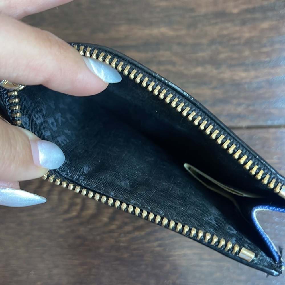 Kate Spade Striped Wallet with Chain and Pockets - Picture 4 of 4